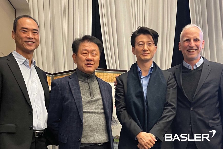 Baslerが韓国販売代理店のDATVISION社とIOVIS社の同時買収を発表